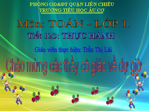 Thực hành xem đồng hồ