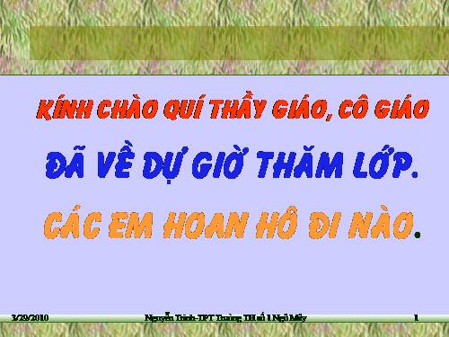 Hình chữ nhật - Hình tứ giác