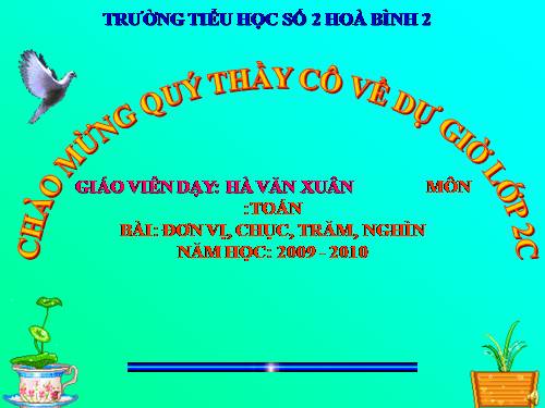 Đơn vị, chục, trăm, nghìn