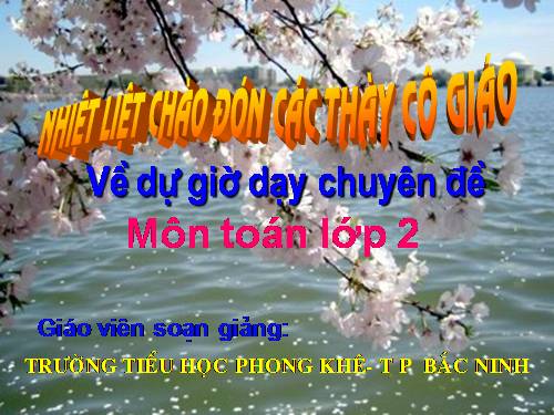 Tìm số bị chia