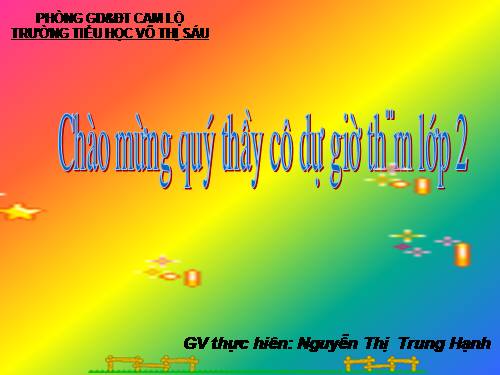 Hình chữ nhật - Hình tứ giác