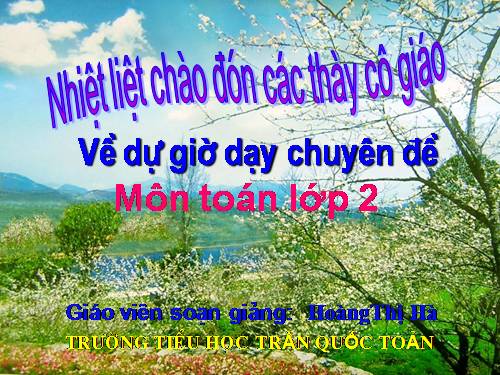 Tìm số bị chia