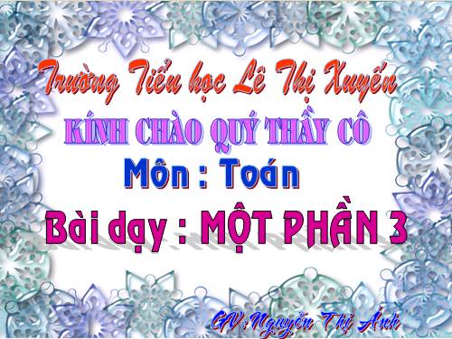 Một phần ba