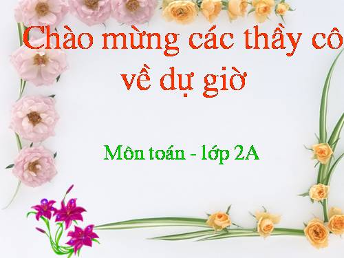 Các Bài giảng khác thuộc Chương trình Toán 2