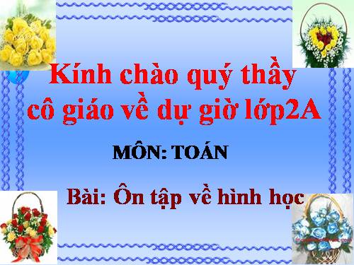 Ôn tập về hình học