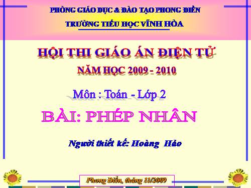 Phép nhân