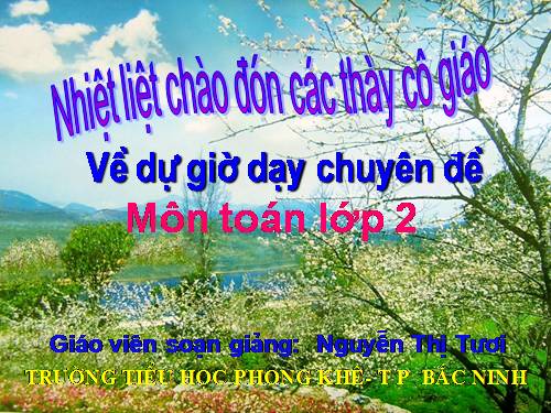 Tìm số bị chia