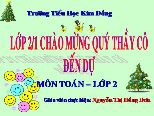 100 trừ đi một số