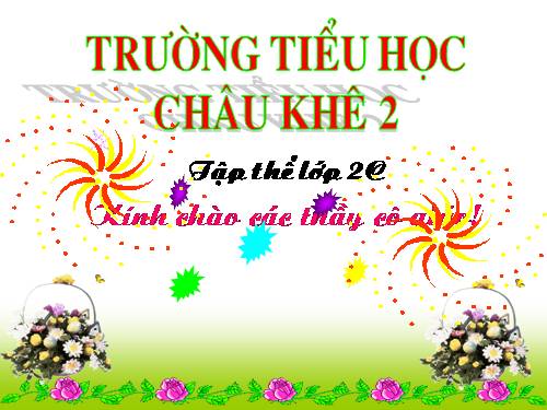 Các Bài giảng khác thuộc Chương trình Toán 2