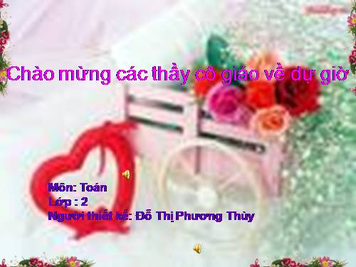 Các Bài giảng khác thuộc Chương trình Toán 2
