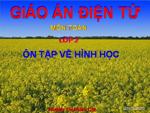 Ôn tập về hình học