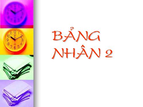 Bảng nhân 2