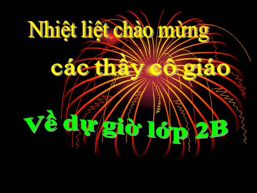 Các Bài giảng khác thuộc Chương trình Toán 2