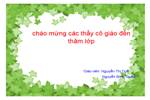 Hình chữ nhật - Hình tứ giác