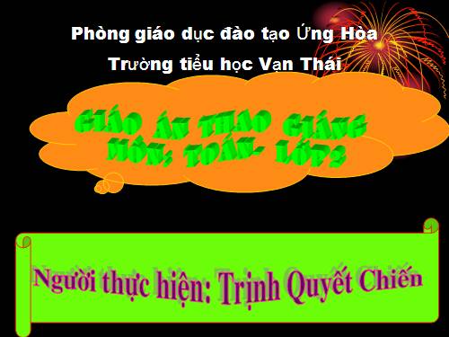 Thừa số - Tích