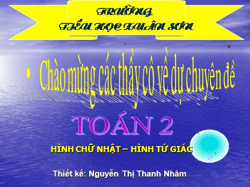 Hình chữ nhật - Hình tứ giác