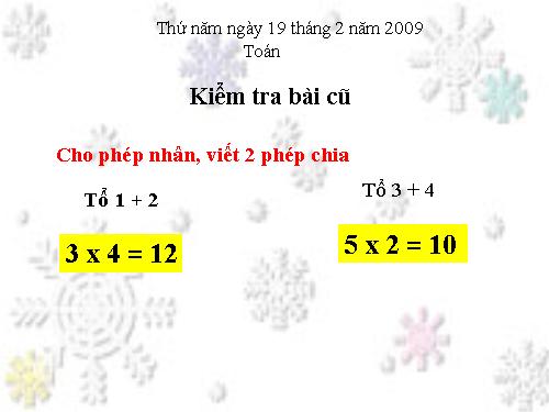 Bảng chia 2