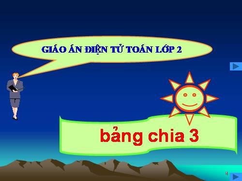 Bảng chia 3