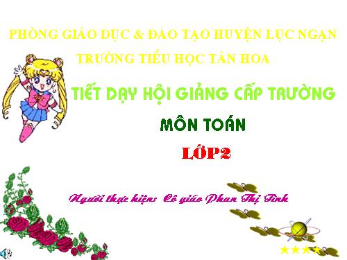 Các Bài giảng khác thuộc Chương trình Toán 2