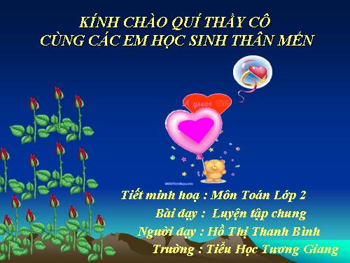 Các Bài giảng khác thuộc Chương trình Toán 2