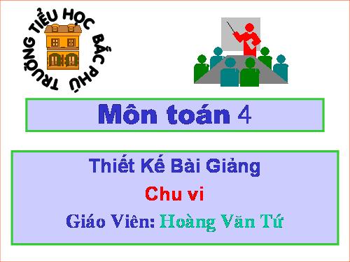 Chu vi hình tam giác - Chu vi hình tứ giác