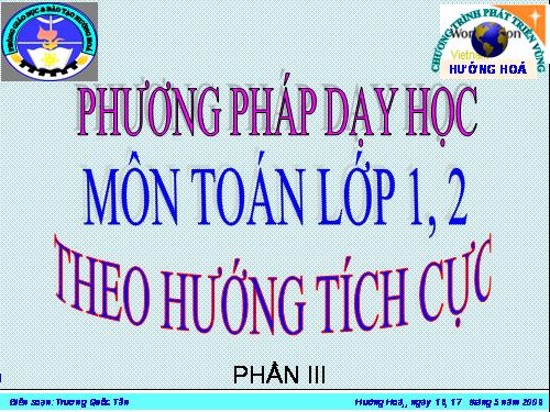 BAI GIANG TOAN 1&2(PHAN III)