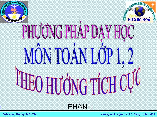 TẬP HUẤN TOÁN 1,2 (PHẦN II)