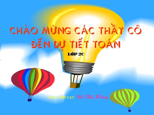 Đơn vị, chục, trăm, nghìn