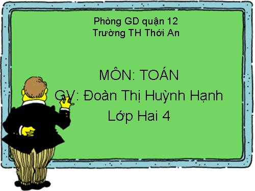 Các Bài giảng khác thuộc Chương trình Toán 2