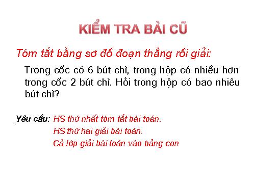 Các Bài giảng khác thuộc Chương trình Toán 2