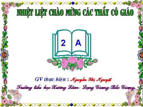 Các Bài giảng khác thuộc Chương trình Toán 2