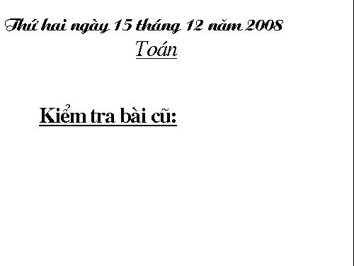 Ôn tập về giải toán