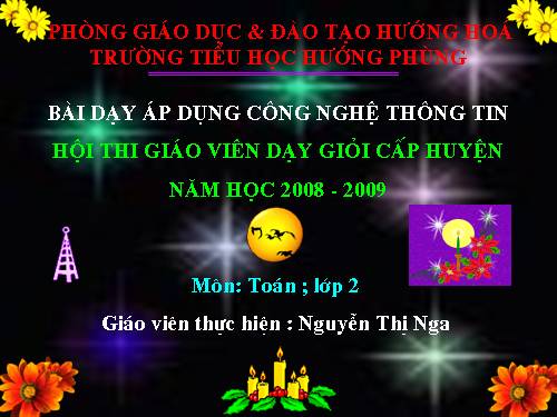 Các Bài giảng khác thuộc Chương trình Toán 2