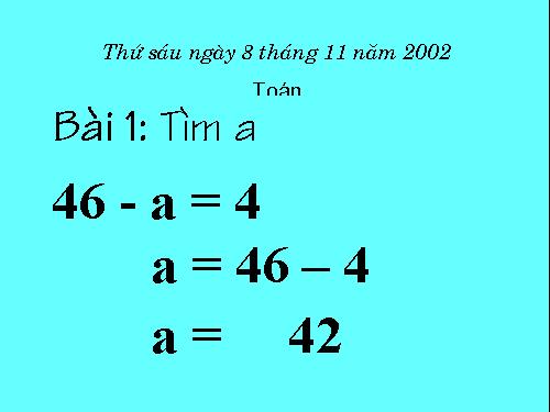 Tìm số bị chia