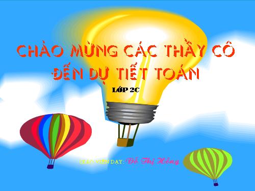 Đơn vị, chục, trăm, nghìn