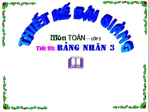 Bảng nhân 3