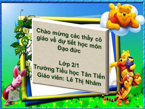 Bài 11. Lịch sự khi nhận và gọi điện thoại