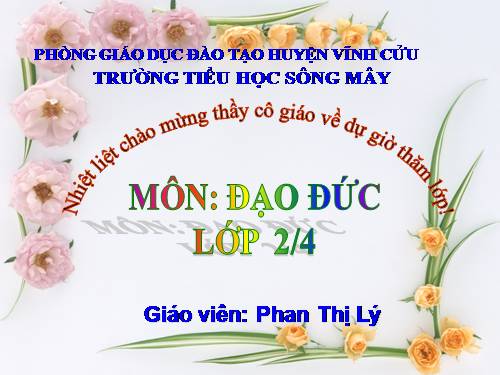 Bài 4. Chăm làm việc nhà