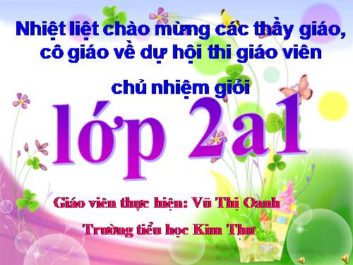 Thi chủ nhiệm giỏi năm học 2013 - 2014