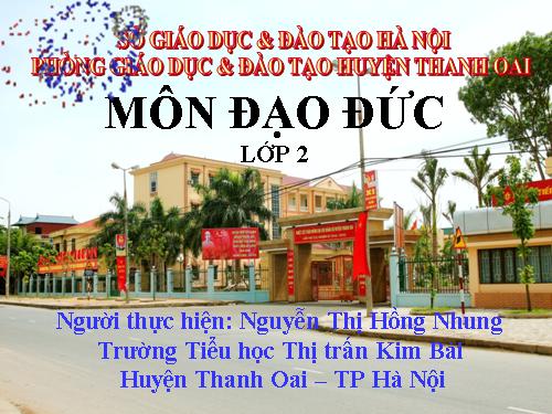 Bài 10. Biết nói lời yêu cầu, đề nghị