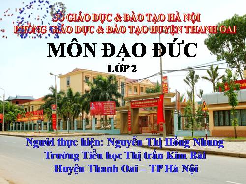 Bài 10. Biết nói lời yêu cầu, đề nghị