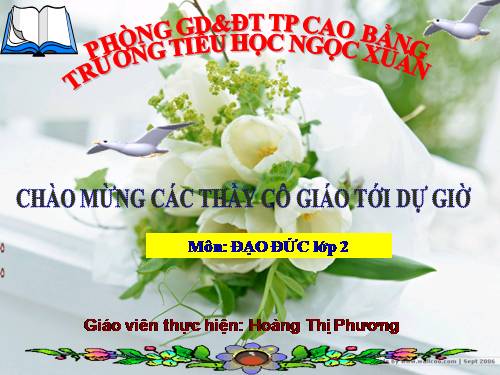 Bài 10. Biết nói lời yêu cầu, đề nghị