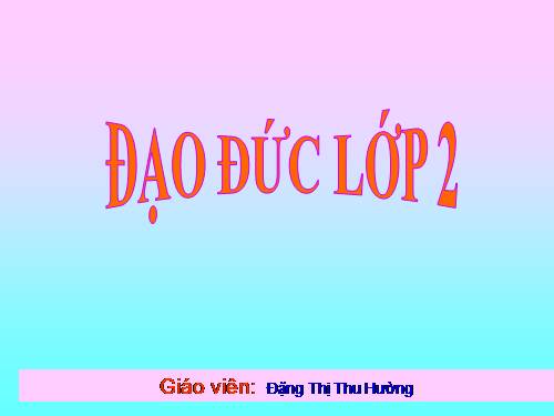 Bài 13. Giúp đỡ người khuyết tật