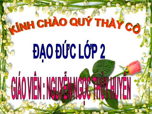 Bài 8. Giữ trật tự, vệ sinh nơi công cộng