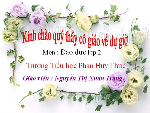 Bài 7. Giữ gìn trường lớp sạch đẹp