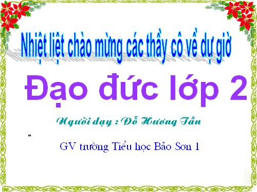 Bài 13. Giúp đỡ người khuyết tật