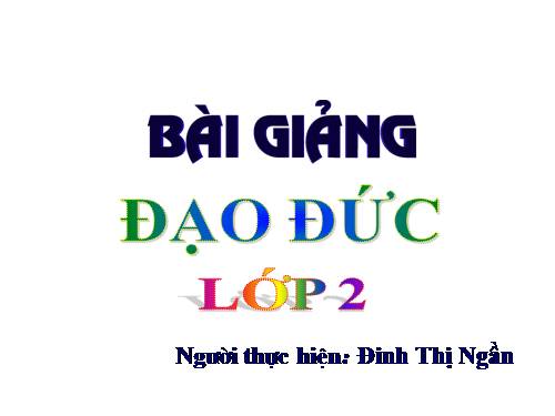 Bài 10. Biết nói lời yêu cầu, đề nghị