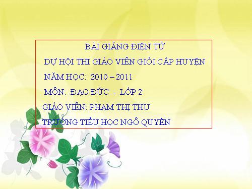 Bài 9. Trả lại của rơi