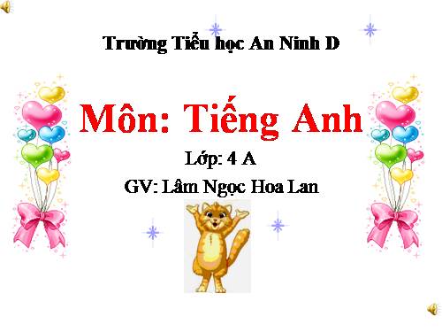 Tiếng Anh Let's Go 1B