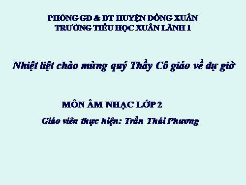 âm nhạc lớp 2 tiết 16